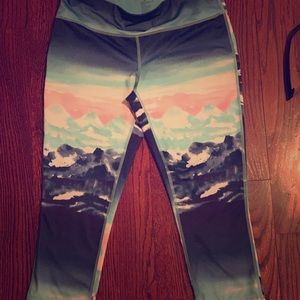 Tie Dye Dri Fit Workout Leggings